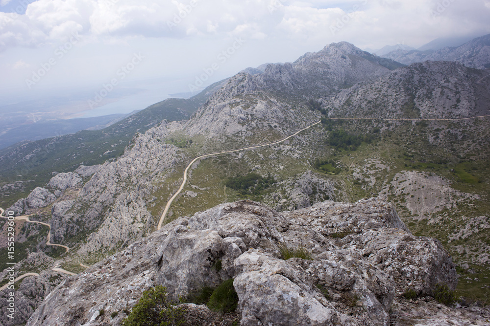Tulove grede, on Velebit mountain, landscape