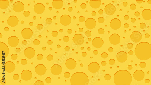 vector illustration of a cheese texture with holes