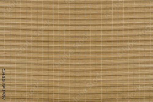 Bamboo mat. Top view. Bamboo mat texture background.