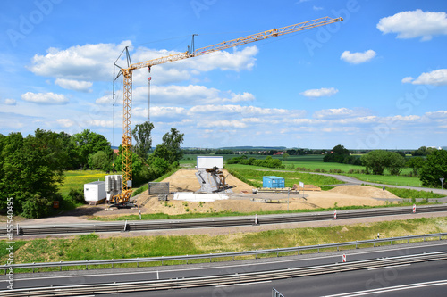 Baustelle der B 65 im Landkreis Schaumburg