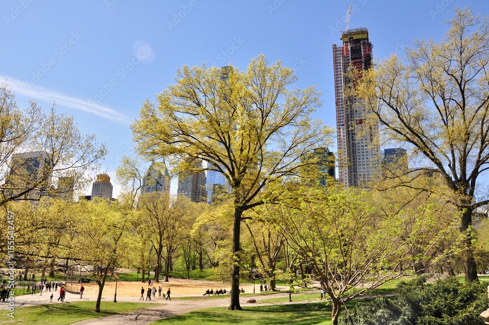 Obraz premium Frühling im Central Park