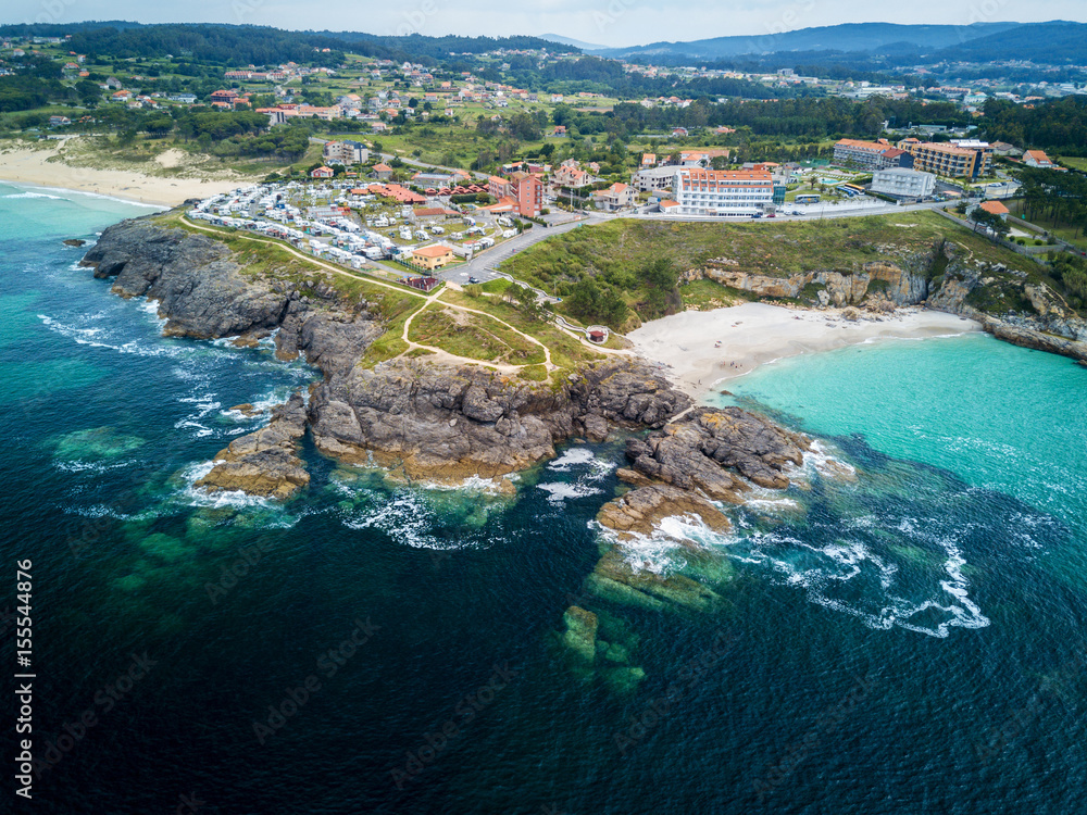 Cliff in the Rias Baixas, Galicia