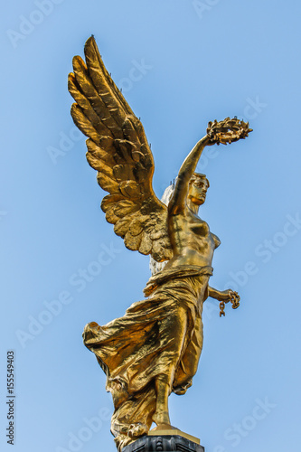 The Angel of Independence monument in Mexico City, Mexico