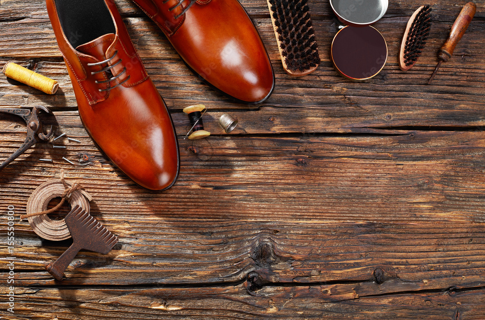 Samolepka Shoe making