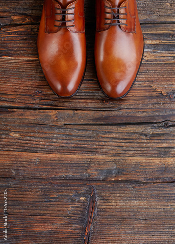 Brown men shoes