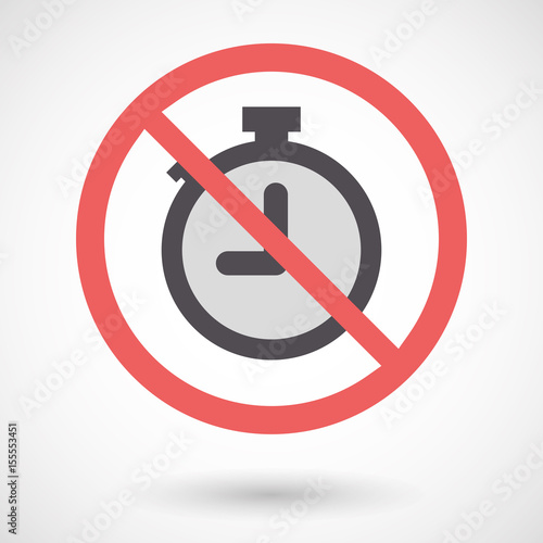 Isolated forbidden signal with a timer