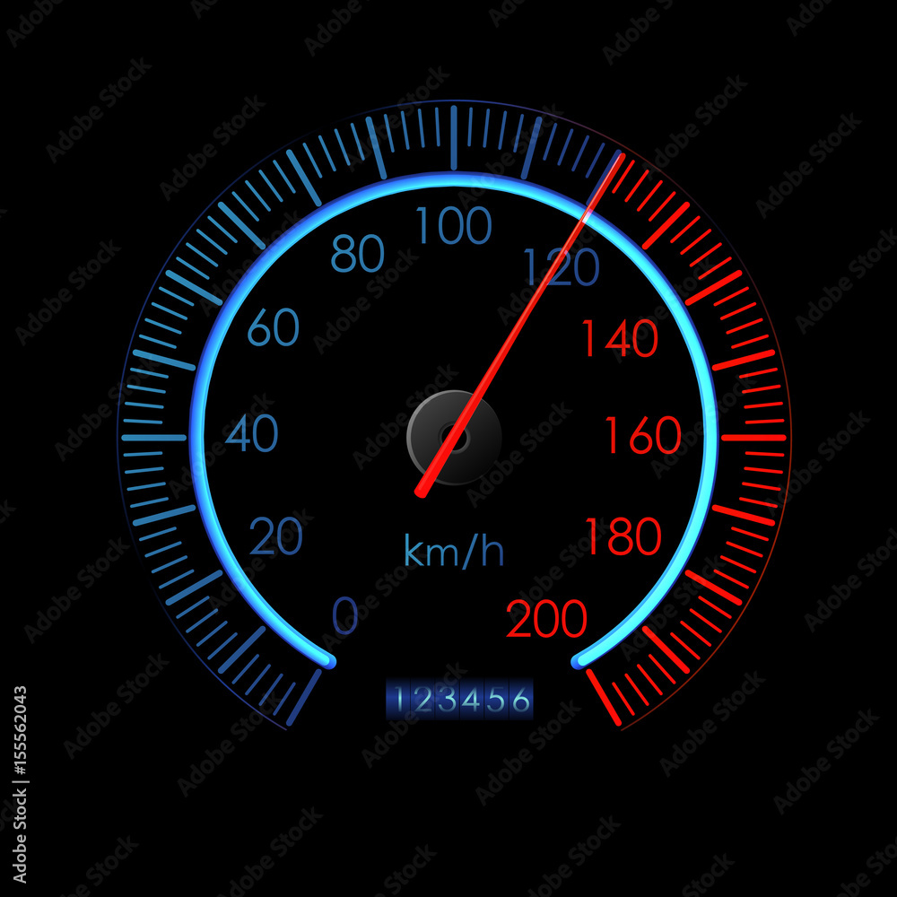 Modern Speedometer Interface clock speedo Modern Speedometer Interface clock speedo