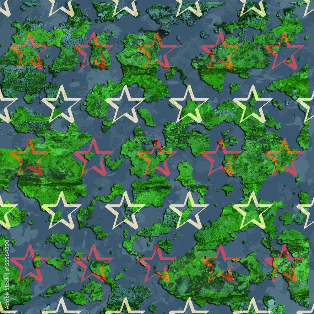 Abstract grunge military background