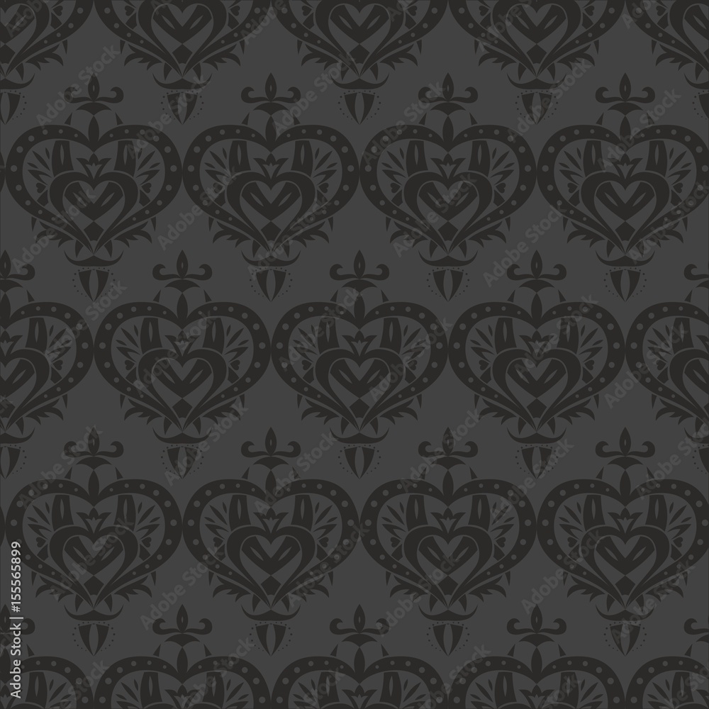 Seamless wallpaper black hard.