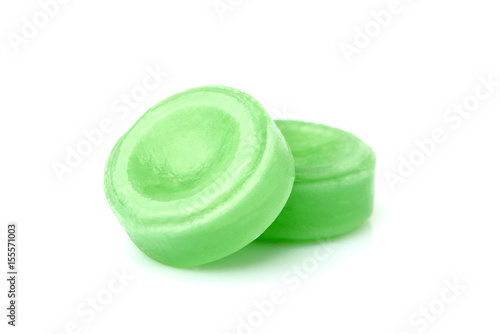 Canvas Print Medicine,mints pills,medicated lollipops isolated.