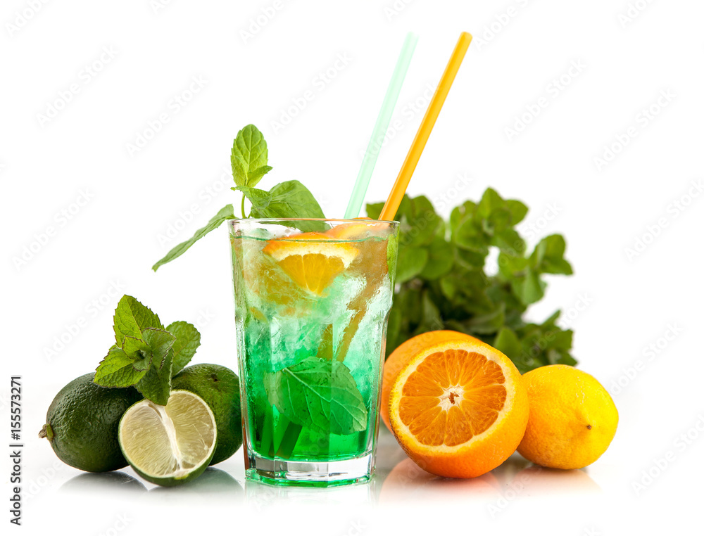 Fototapeta premium Lemoniada miętowa Letni drink