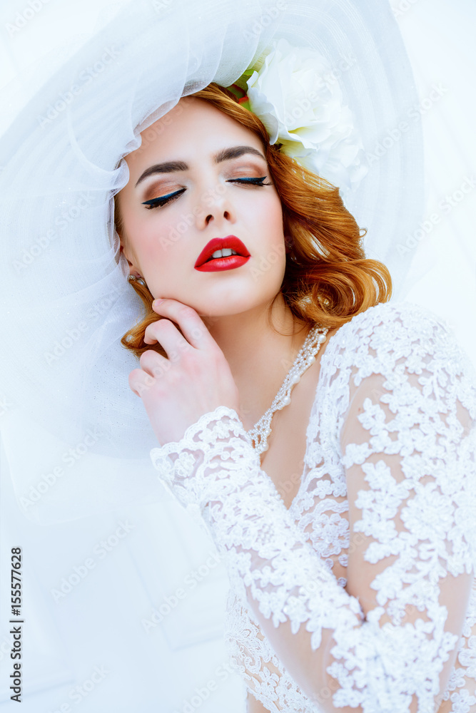 beautiful bride girl