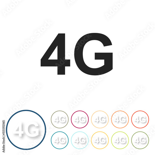 Bunte 3D Buttons - 4G