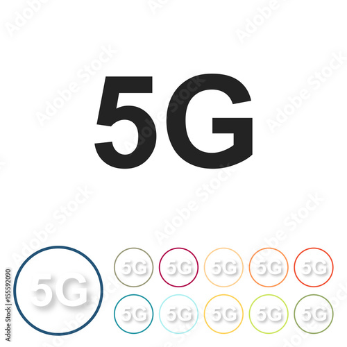 Bunte 3D Buttons - 5G