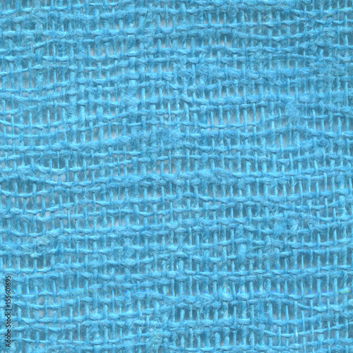 Light blue burlap texture for background