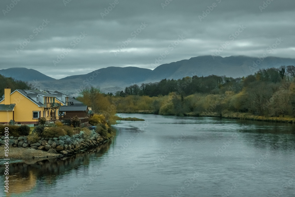 House on the riverbank