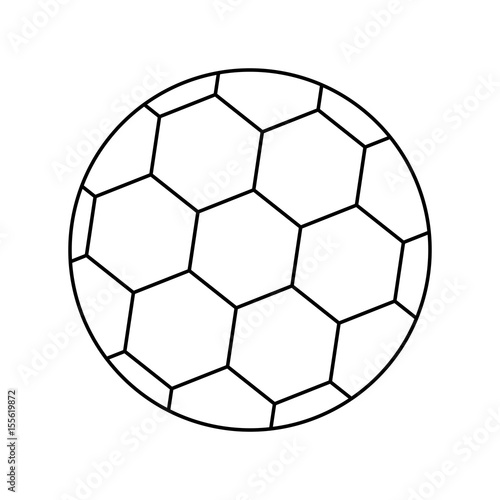 soccer ball with brazilian isolated on white. vector illustration