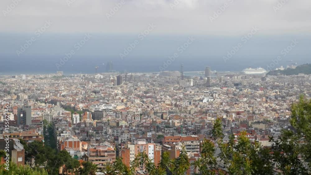 Barcelona cityscape Barcelona cityscape