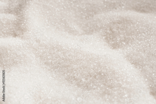 Sugar texture, closeup