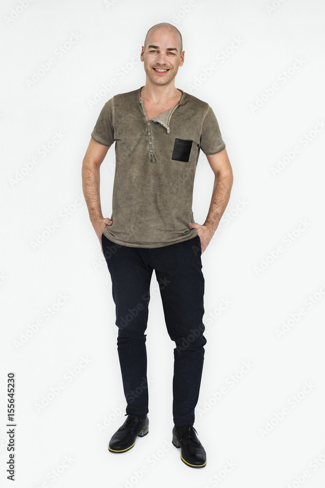 Man Smiling Happiness Portrait Concept Man Smiling Happiness Portrait Concept