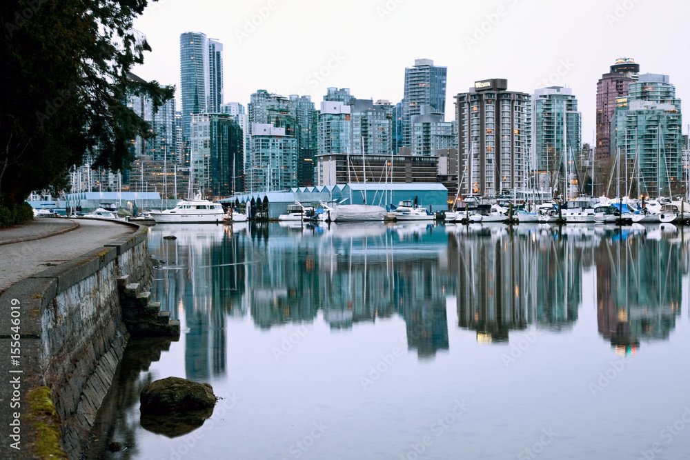 Fototapeta premium Vancouver Skyline Canada