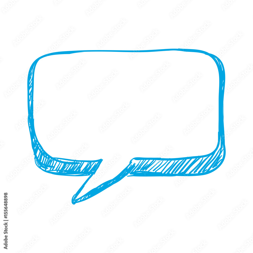 Naklejka premium silhouette chat bubbles to message icon, vector illustration