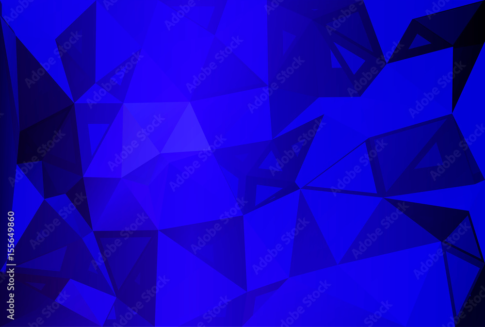 Dark blue random sizes low poly background Dark blue random sizes low poly background