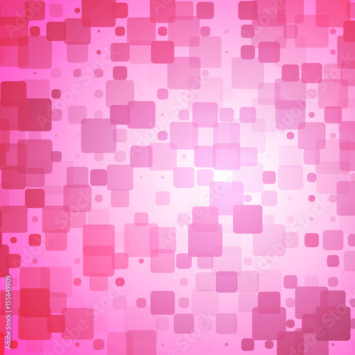 Pink shades red glowing rounded tiles background