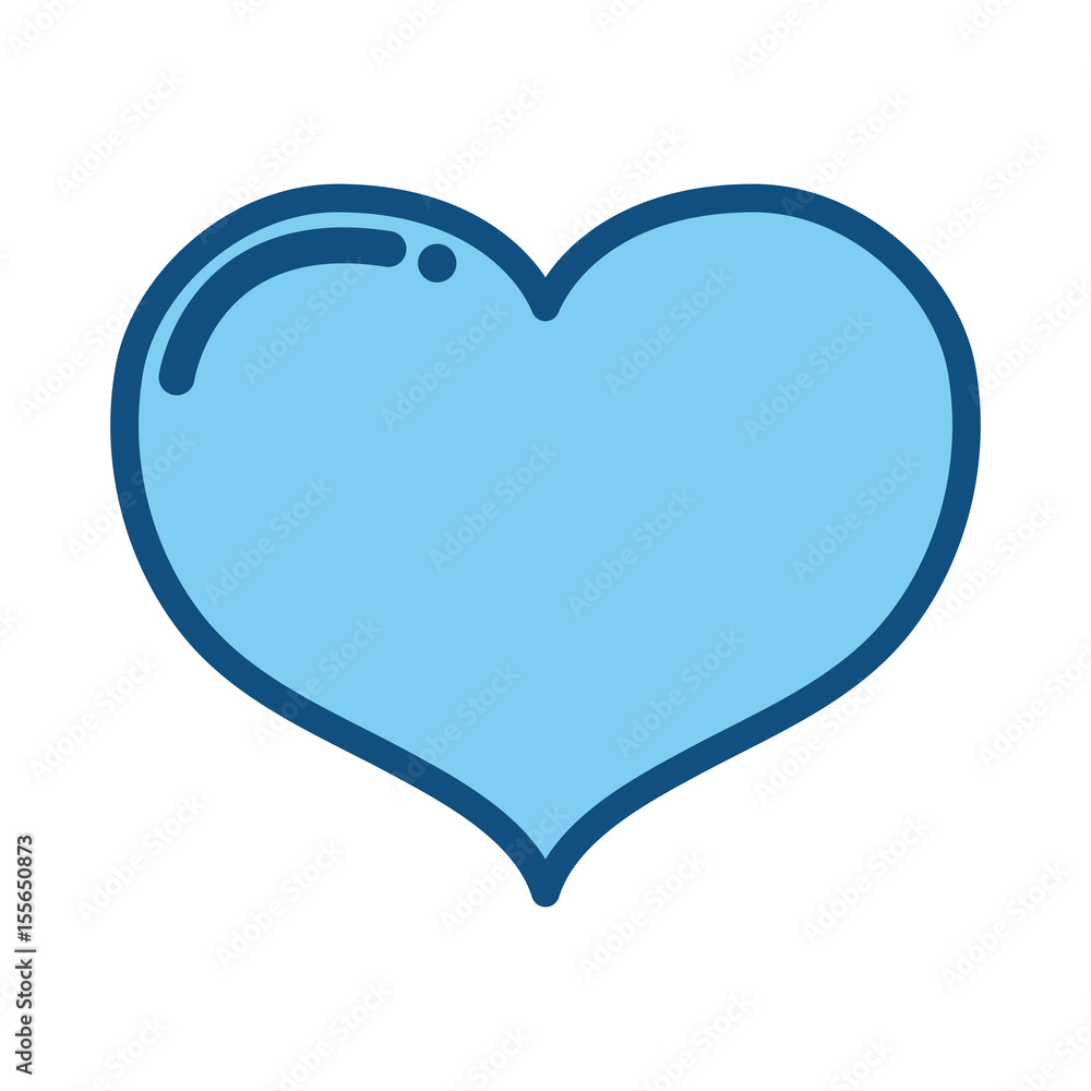 silhouette nice heart icon design, vector illustration silhouette nice heart icon design, vector illustration