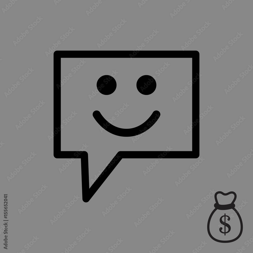 Speech Bubbles Icon. Chat pictogram icon stock vector illustration Speech Bubbles Icon. Chat pictogram icon stock vector illustration