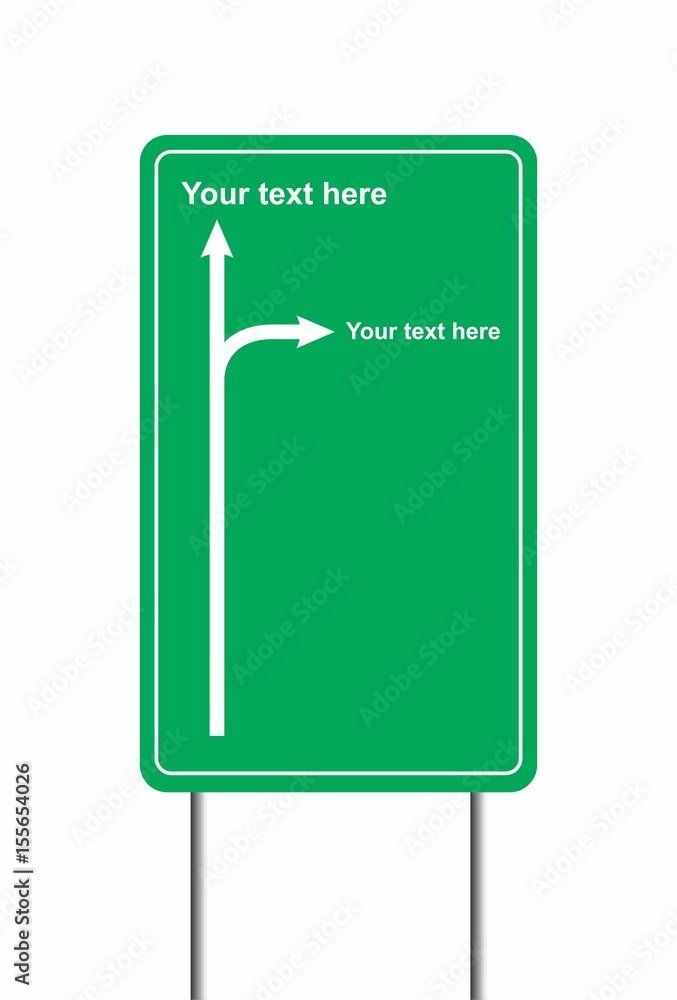 Road sign Road sign