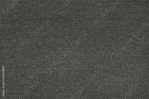 Gray denim cloth close up
