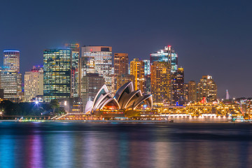 Acrylglasbilder Sydney Skyline von Downtown Sydney  © f11photo