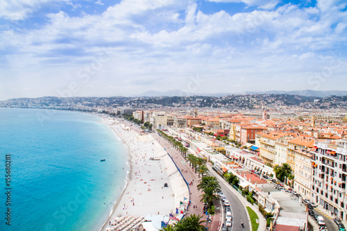View of Nice city - Cote d'Azur - France