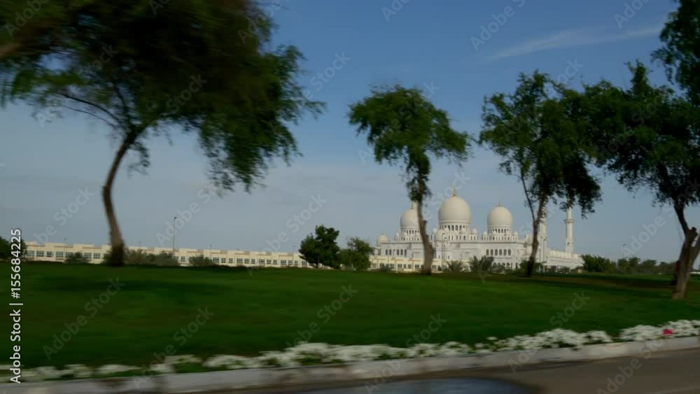 sunny day abu dhabi most famous sheikh zayed mosque road trip panorama 4k uae
sunny day abu dhabi most famous sheikh zayed mosque road trip panorama 4k uae