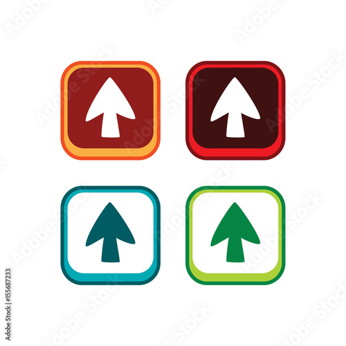 color app icon button game asset theme vector