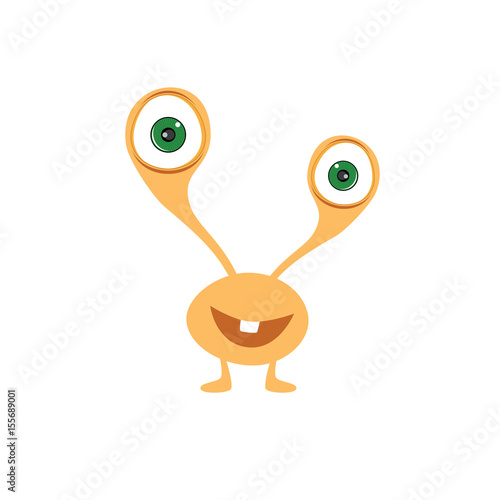 cute adorable scary monster cartoon fictional character