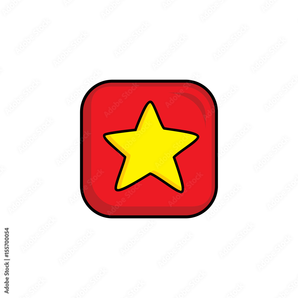 star video game asset menu icon button layer vector art star video game asset menu icon button layer vector art