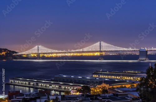 The Bay Bridge from Coit Tower