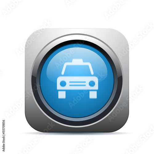 Square Push-Button - Vector