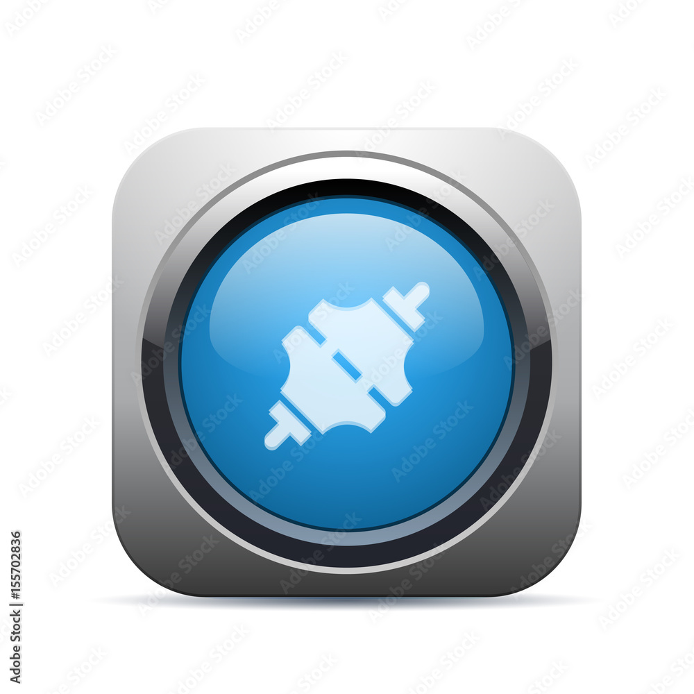 Square Push-Button - Vector Square Push-Button - Vector