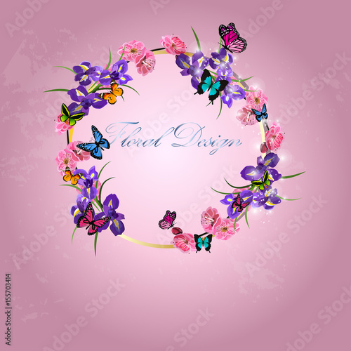 Fototapeta Naklejka Na Ścianę i Meble -  red cherry flower