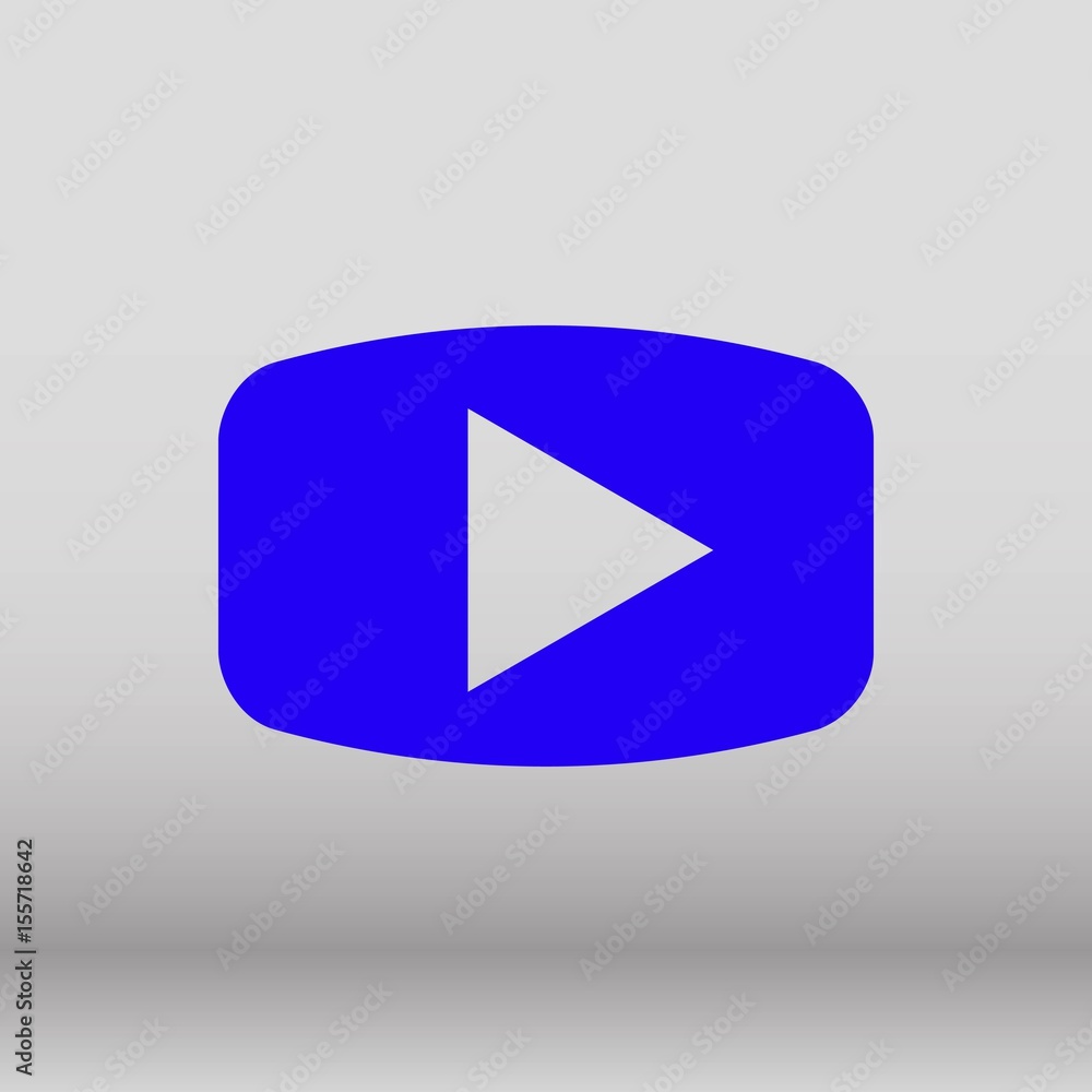 video play icon stock vector illustration video play icon stock vector illustration