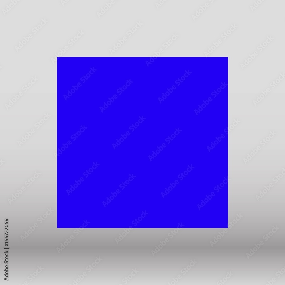 square icon vector illustration. Flat design style square icon vector illustration. Flat design style