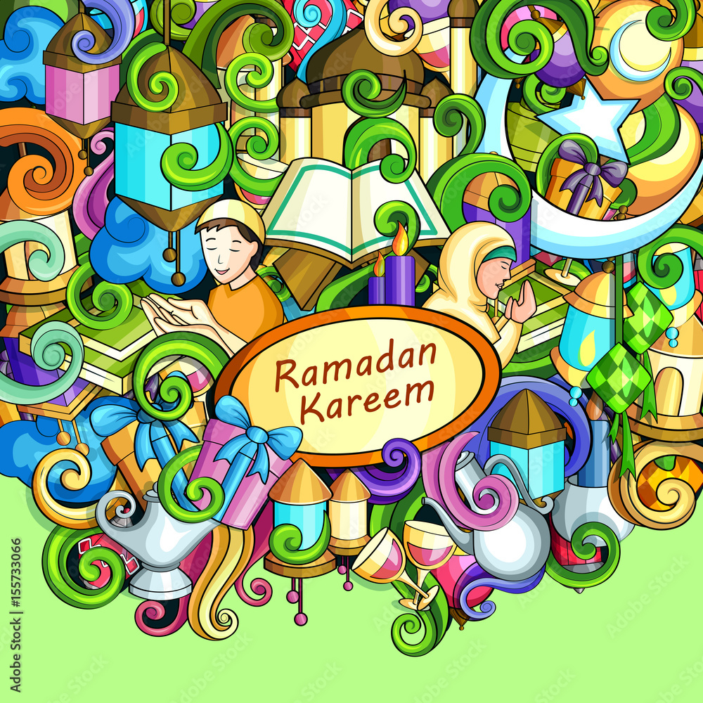 Ramadan Kareem Blessing for Eid background Ramadan Kareem Blessing for Eid background