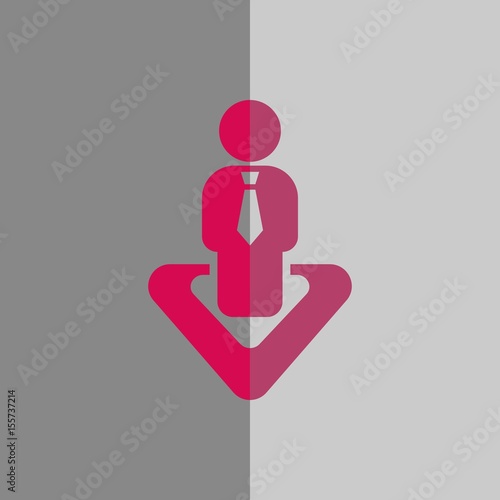 Business people team crowdy walk silhouette concept businesspeople group human resources over world map background vector icon