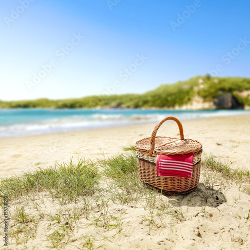 picnic on beach 