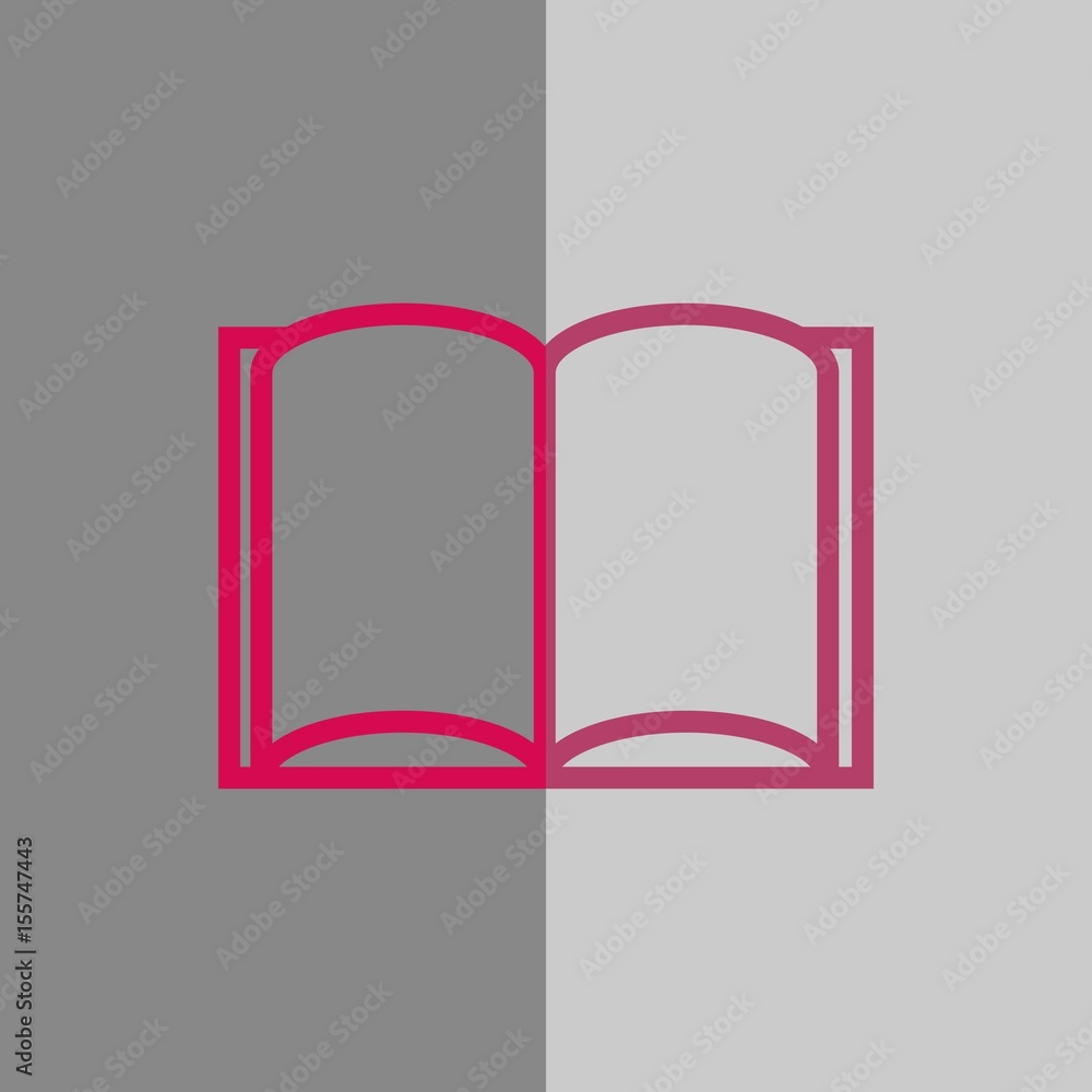 open book icon stock vector illustration flat design open book icon stock vector illustration flat design