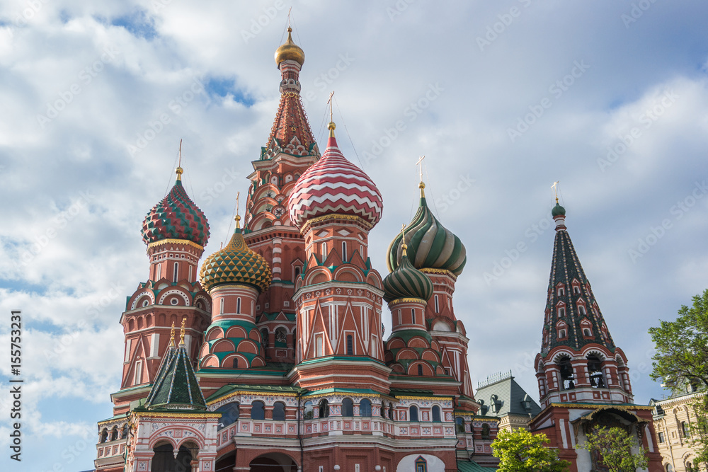 St. Basil's Cathedral in Moscow, Russia