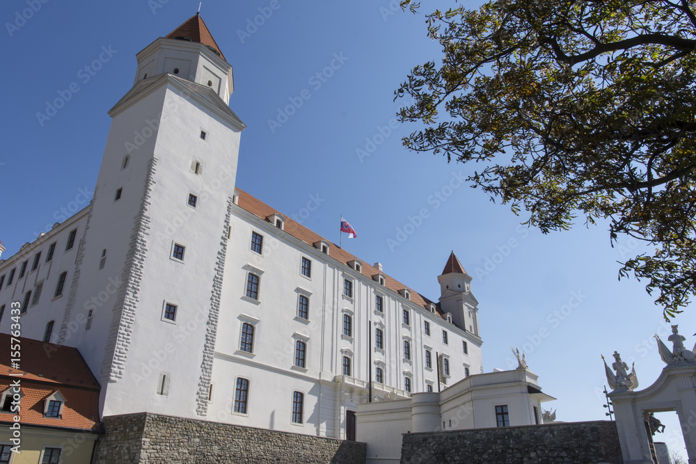  The castle of Bratislava